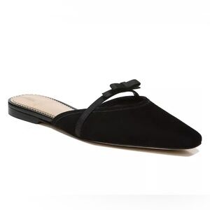Sam Edelman Carol Bow-Tie Suede Mules